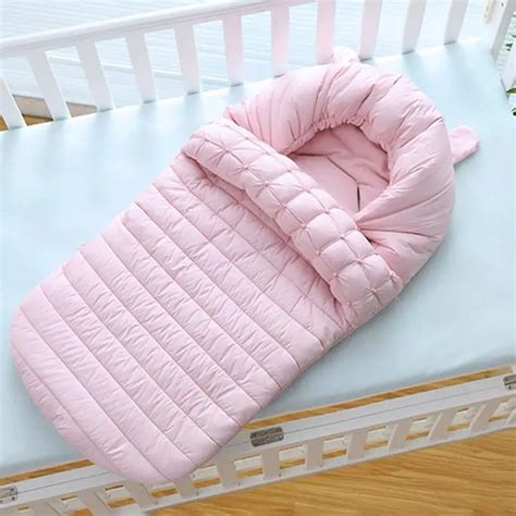 Quilted cotton baby sleeping bag 